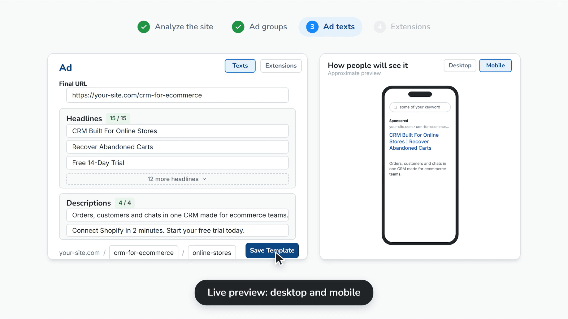 4. Ad Templates